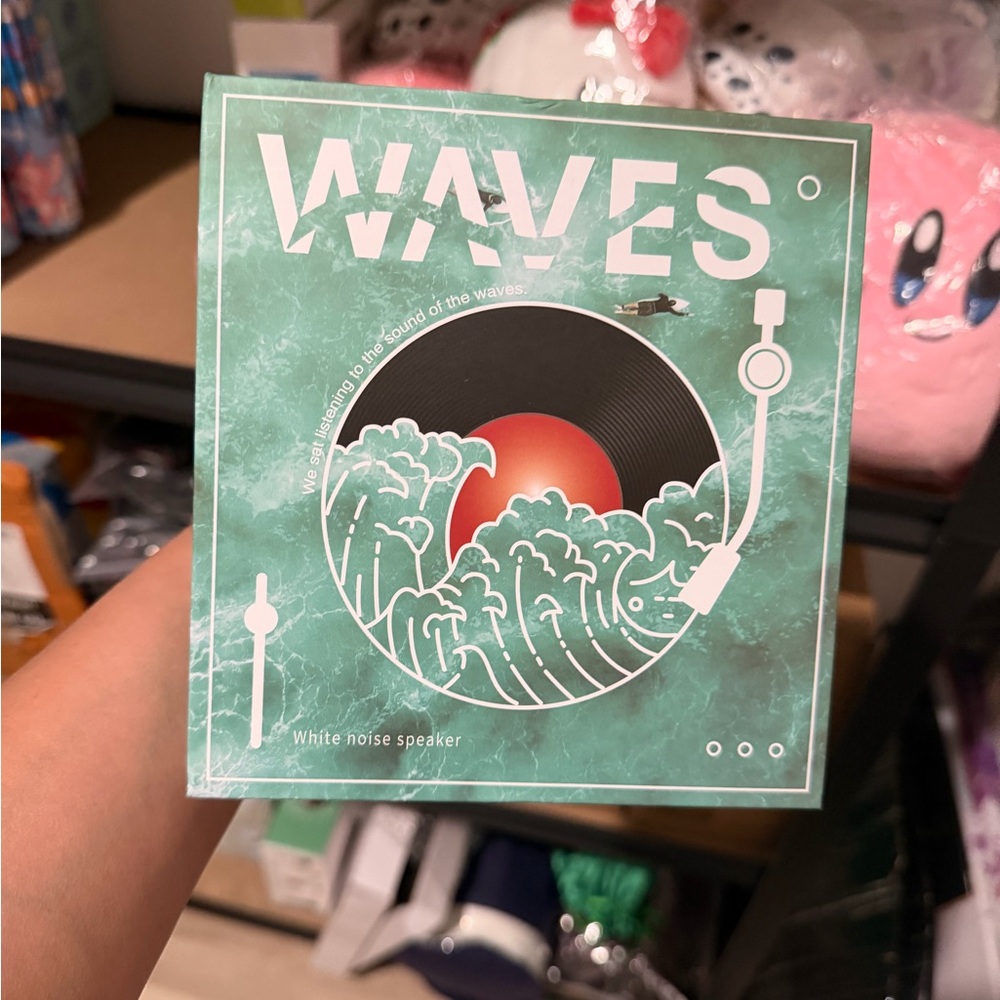 Green Waves White Noise Speaker